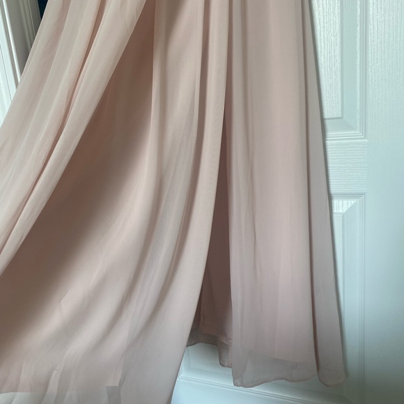 Birdy Grey Grace Convertible Bridesmaid Dress Pale Blush - Picture 4 of 10